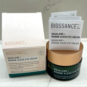 NEW Biossance SQUALANE + MARINE ALGAE EYE CREAM